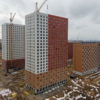 Процесс строительства ЖК «Люберцы парк», Апрель 2020