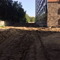 Процесс строительства ЖК «Белые Росы», Август 2017