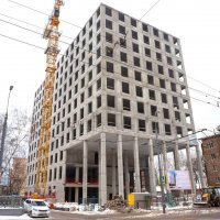 Процесс строительства ЖК «Пресненский вал, 21» , Январь 2016