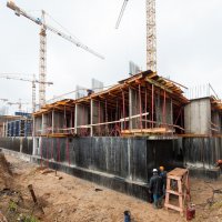 Процесс строительства ЖК «Томилино Парк», Октябрь 2017