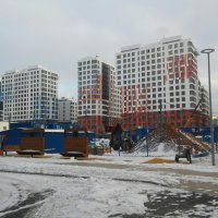 Процесс строительства ЖК «Ривер Парк», Январь 2018