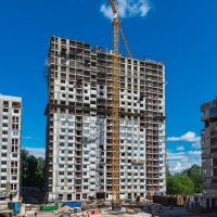 Процесс строительства ЖК КутузовGRAD I, Июль 2018