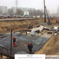 Процесс строительства ЖК «Столичный», Октябрь 2017