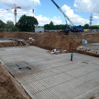 Процесс строительства ЖК «Скандинавия А101», Июнь 2017