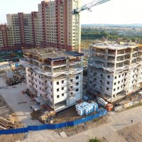 Процесс строительства ЖК «Солнечный» (Жуковский), Сентябрь 2017