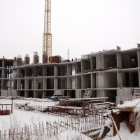 Процесс строительства ЖК «Московский», Январь 2018