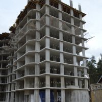 Процесс строительства ЖК «Радужный», Апрель 2016