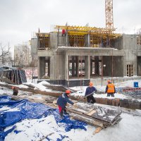 Процесс строительства ЖК «Счастье в Кузьминках»  (ранее «Дом в Кузьминках»), Январь 2019