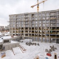 Процесс строительства ЖК «Символ», Январь 2017