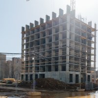Процесс строительства ЖК «Римского-Корсакова 11», Апрель 2018