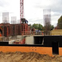 Процесс строительства ЖК «Оранжвуд», Сентябрь 2017