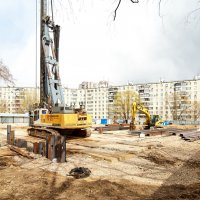 Процесс строительства ЖК «Счастье в Кусково» (ранее «Дом в Кусково»), Апрель 2017