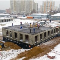 Процесс строительства ЖК «Жулебино парк», Январь 2019