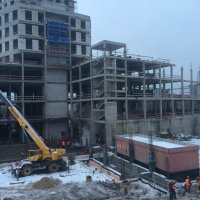 Процесс строительства ЖК «Резиденция 9-18», Декабрь 2017