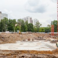 Процесс строительства ЖК «Фестиваль парк», Июль 2017
