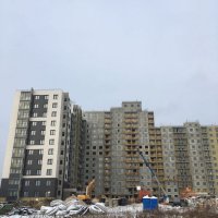 Процесс строительства ЖК «Десятка», Январь 2018