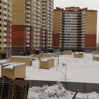 Процесс строительства ЖК «Центр плюс» («Центр +»), Март 2018