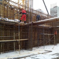 Процесс строительства ЖК NOVA Алексеевская («НоваАлексеевская»), Январь 2018