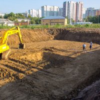 Процесс строительства ЖК «Полярная 25», Сентябрь 2017