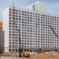 Процесс строительства ЖК «Саларьево Парк» , Июнь 2018