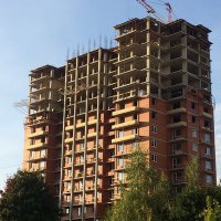 Процесс строительства ЖК «Чайка» (Лобня), Сентябрь 2017