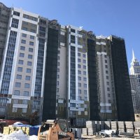 Процесс строительства ЖК «Прайм Тайм», Март 2018