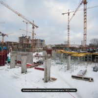 Процесс строительства ЖК SREDA («Среда»), Декабрь 2016