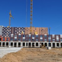 Процесс строительства ЖК «Люберцы парк», Апрель 2019
