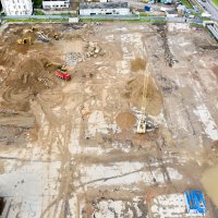 Процесс строительства ЖК «Амурский парк», Июль 2020