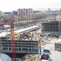 Процесс строительства ЖК «Просторная 7», Апрель 2020