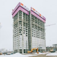 Процесс строительства ЖК «Спутник» , Декабрь 2017