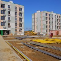 Процесс строительства ЖК «Новогорск Парк», Август 2017