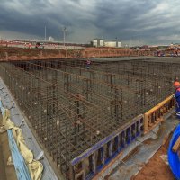 Процесс строительства ЖК «Город на реке Тушино-2018», Май 2018