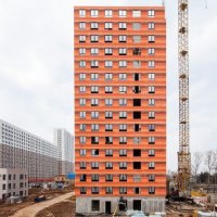 Процесс строительства ЖК «Одинцово-1», Апрель 2020