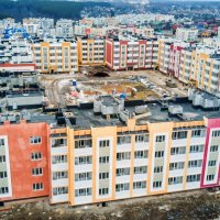 Процесс строительства ЖК «Нахабино Ясное», Январь 2020