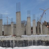 Процесс строительства ЖК «Пеликан», Февраль 2016