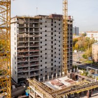 Процесс строительства ЖК «Золотая звезда», Октябрь 2016