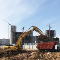 Процесс строительства ЖК «Легендарный квартал» (ранее «Березовая аллея»), Апрель 2018