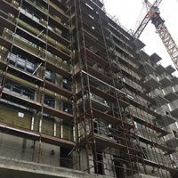 Процесс строительства ЖК «Янтарь apartments», Декабрь 2017