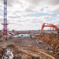 Процесс строительства ЖК «Город-событие «Лайково», Март 2017