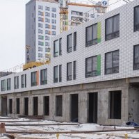 Процесс строительства ЖК «Бунинские луга» , Февраль 2017