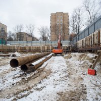 Процесс строительства ЖК «Счастье на Соколе» (ранее «Дом на Усиевича»), Декабрь 2017