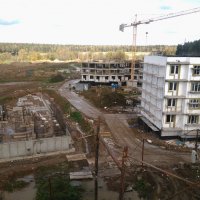 Процесс строительства ЖК «Шолохово», Октябрь 2016