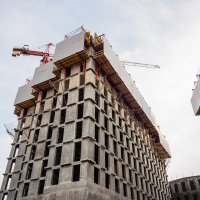 Процесс строительства ЖК «Пресня Сити», Март 2017