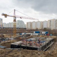 Процесс строительства ЖК «Люберецкий», Апрель 2020