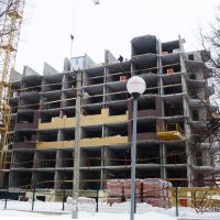 Процесс строительства ЖК «Ольховка», Январь 2017