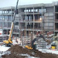 Процесс строительства ЖК «Резиденция 9-18», Январь 2018