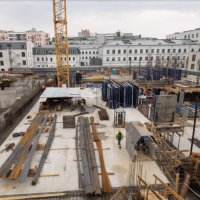 Процесс строительства ЖК «Реномэ» , Сентябрь 2017
