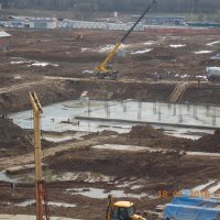 Процесс строительства ЖК UP-квартал «Сколковский», Апрель 2016