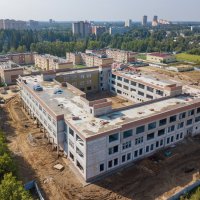 Процесс строительства ЖК «Новое Пушкино», Сентябрь 2017
